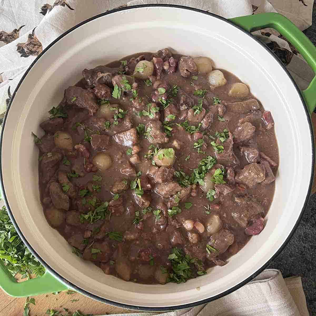 Easy Beef Bourguignon: Achieve Tender Beef with Red Wine Sauce